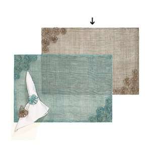  Daisy Twine Taupe Placemat by AdV