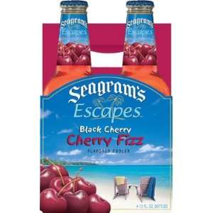  Seagrams Black Cherry 4pk Btls Grocery & Gourmet Food