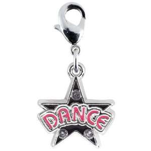  Charmtastic Metal Clip On Charms 1/Pkg Dance/In Star Arts 