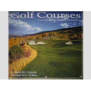    Golf Courses 16 Month 2011 Mini Wall Calendar