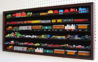 HO scale Model Train Display Case Cabinet Wall Rack for HO Scale Train 