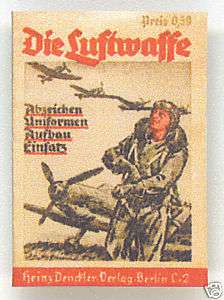 scale WWII German Luftwaffe Pilots Small Handbook  