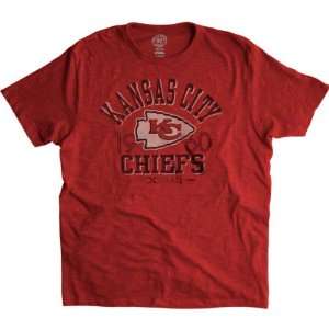   City Chiefs Red 47 Brand Vintage Scrum T Shirt