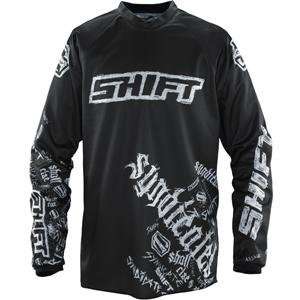  Shift Racing Assault Scratched Jersey   2X Large/Black 