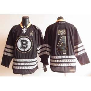   Jersey Boston Bruins #4 Black Ice Jersey Hockey Jersey Sports