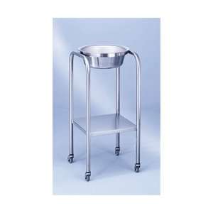   Steel Single Basin Solution Stand with Shelf