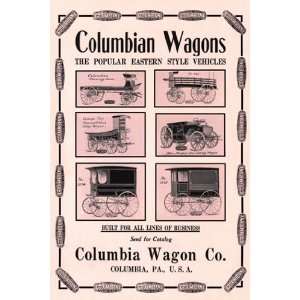  Columbian Wagons   Poster (12x18)