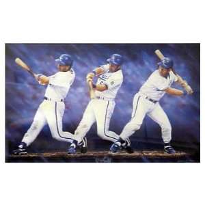  Tri Star Productions George Brett Autographed Lithograph 
