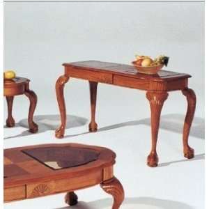  Yuan Tai 3054SF Claw Sofa Table, Oak