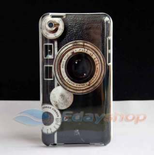 OLD CAMERA LENS HARD BACK SKIN CASE COVER FOR IPOD TOUCH 4 4th 4G GEN 