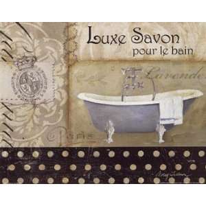  Savons de Bains I   Poster by Avery Tillmon (10x8)