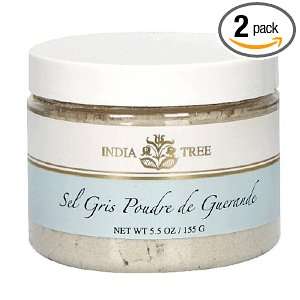 India Tree Sel Gris Poudre (Powdered Gray Salt), 5.5 Ounce Unit (Pack 