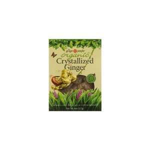 Ginger People Organic Crystallized Ginger (Economy Case Pack) 4 Oz Box 