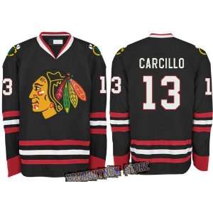 NHL Gear   Daniel Carcillo #13 Chicago Blackhawks Black Jersey Hockey 
