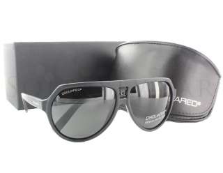 NEW Dsquared DQ0058 02A Matte Black Sunglasses  
