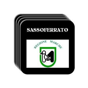 Italy Region, Marche   SASSOFERRATO Set of 4 Mini Mousepad Coasters