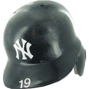  Chad Moeller #19 2008 Yankees Game Used Batting Helmet 