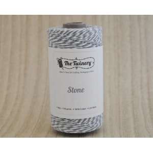  Stone   Gray & White Eco Luxe Bakers Twine
