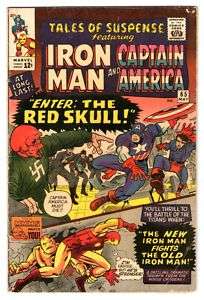 TALES OF SUSPENSE 65 1ST SILVER AGE APP OF RED SKULL  