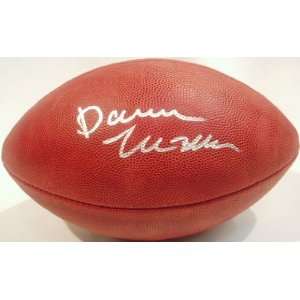 Darren McFadden Autographed Football   Duke