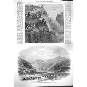  1865 Tribes India Mountain Pass War Bhootan Bala Pass 