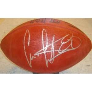  Cris Carter Autographed Football