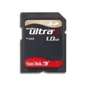  SanDisk Ultra II   Flash memory card   1 GB   SD 