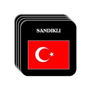  Turkey   SANDIKLI Set of 4 Mini Mousepad Coasters 
