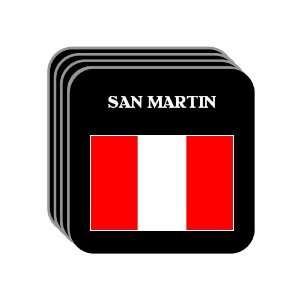  Peru   SAN MARTIN Set of 4 Mini Mousepad Coasters 