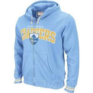  San Diego Chargers Mitchell & Ness Vintage Light Blue Full 