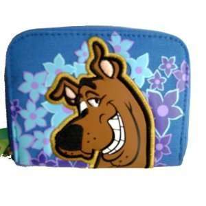 Scooby Doo Wallet Blue Zipper Coin Bag