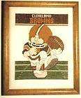 CLEVELAND BROWNS NFL Huddles Counted Cross Stitch Kit 7x9