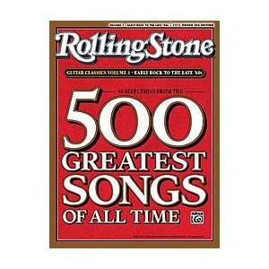  Alfred Rolling Stone 500 Greatest Songs Of All Time Guitar 