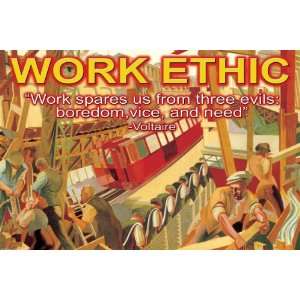 Exclusive By Buyenlarge Work Ethic 20x30 poster 