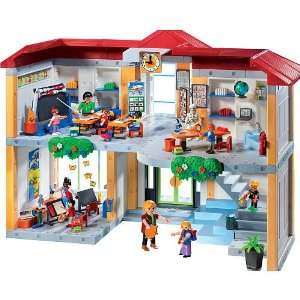    Playmobil 5923 Figure Set Furnished School Set Toys & Games