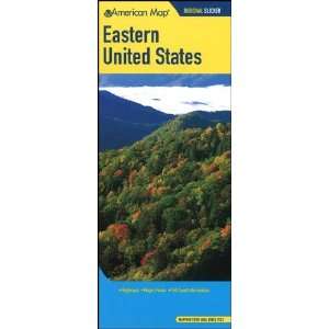  American Map 655133 Eastern United States Slicker Map 