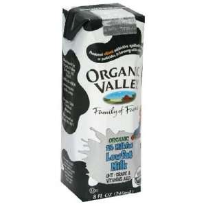 Organic Valley Organic 1% Lowfat Milk, 8 oz, 24 ct  