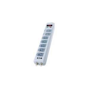  EATON SMAX7C Surge Protector,125V,15A,7 Outlets 