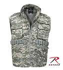 rothco army ranger vest acu digital camo poly cotton size