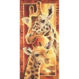 Animals & Nature, Giraffes Paint By Number Kits