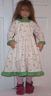 MID YOKE DRESS PATTERN FOR 30 32 HIMSTEDT DOLLS  