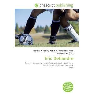  Eric Deflandre (9786134126786) Books