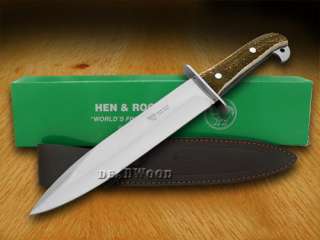 HEN & ROOSTER AND Deer Stag Bowie Pocket Knife Knives  
