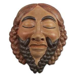  Ceramic mask, Saint Francis of Assisi