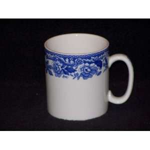  Spode Delamere Blue Coffee Mugs