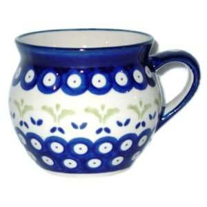  Polish Pottery Bubble Mug Fleur De Lis z911 500