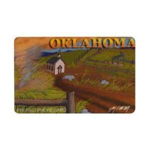 Collectible Phone Card $5. Oklahoma Artistic Design of Rural America 