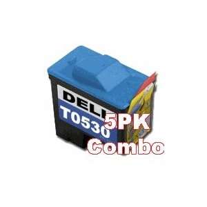   Remanufactured Dell T0530 Color Inkjet Cartridges