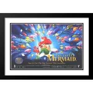The Little Mermaid 20x26 Framed and Double Matted Movie Poster   Style 