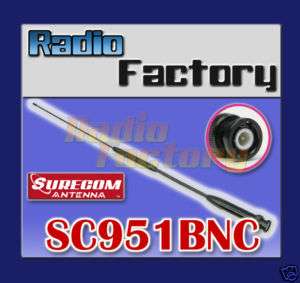 SURECOM DUAL BAND Antenna FOR ic v8 SC951BNC  